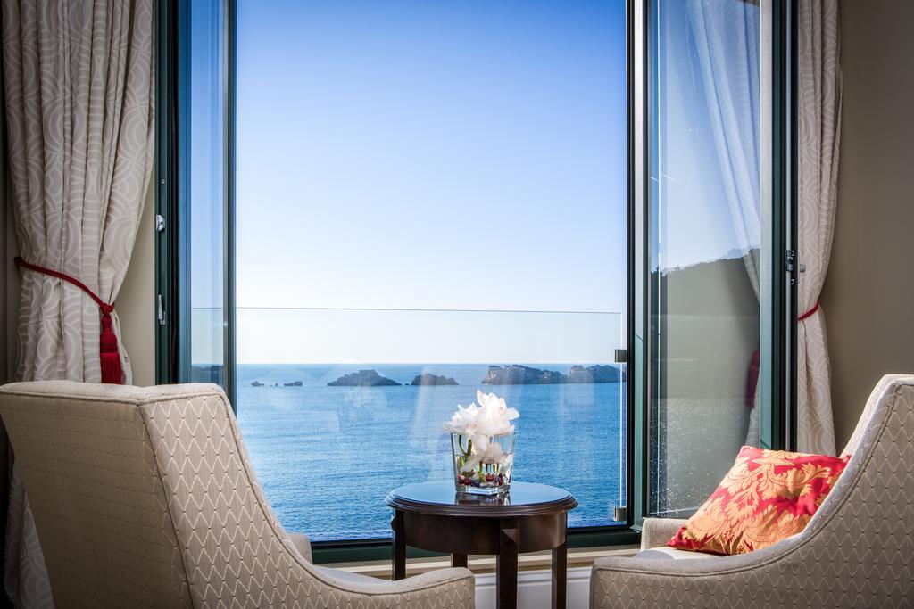 Royal Princess Hotel Dubrovnik Exterior photo View from a room at the hotel